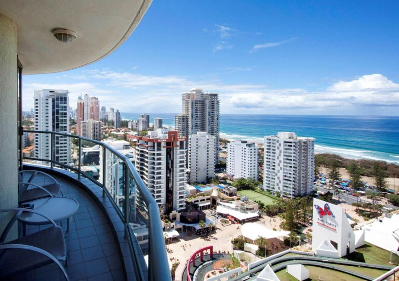 Sofitel Gold Coast Broadbeach Bagian luar foto View from the 38th floor of the Gold Coast Convention and Exhibition Centre